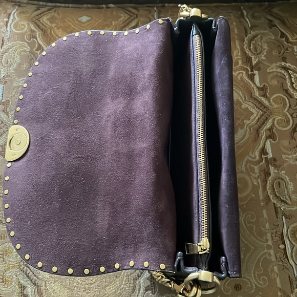 *Like New* Coach Luxe Leather & Suede Shoulder bag w/2 straps - Picture 8 of 11